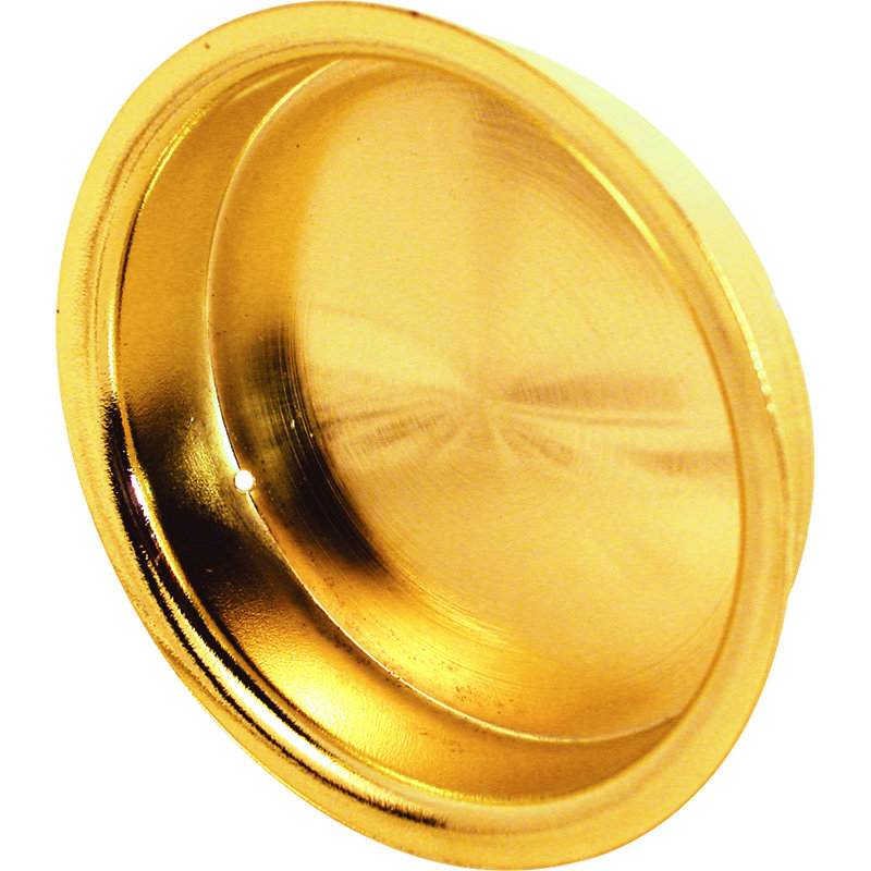 Poignée de porte de garde-robe coulissante 2 po Prime-Line (paquet de 2), 2" H x 2" L x 0,32" D