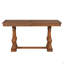 Ensemble de table de salle à manger 7 pièces en bois massif pour table de salle à manger extensible de 6 à 58 à 76 po avec 6 chaises rembourrées à dossier ovale, table de cuisine de ferme et ensemble de chaises pour salle à manger, noyer