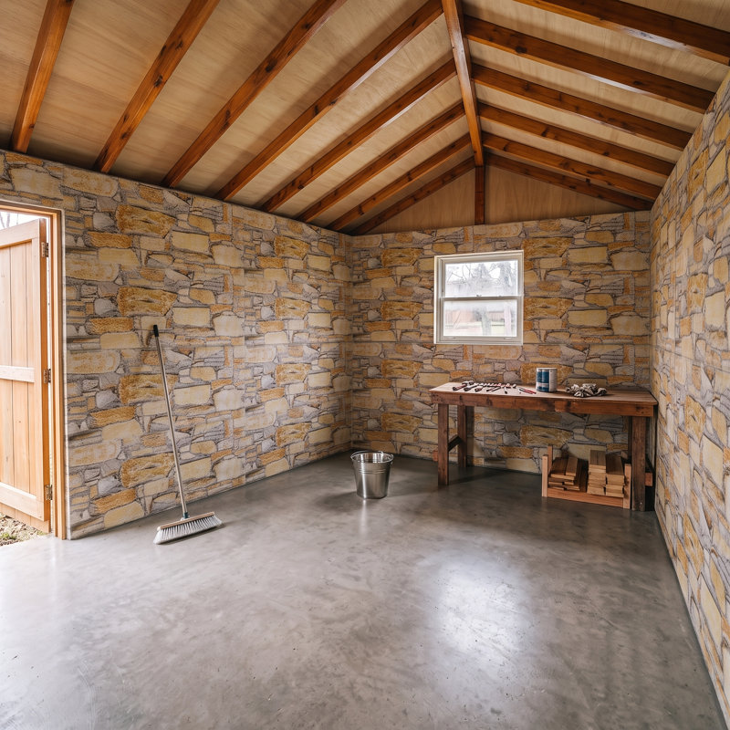 3D Faux Stone Wall Panels, Set of 9 (Covers 48 Sq Ft), 20" x 40" Foam Wall Cladding for Interior & Exterior Accent Walls
