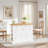 Rolling Solid Wood Kitchen Island with Drop Leaf, Storage Cart for Kitchen, Dining Room-1535891320
