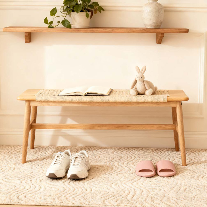 Banc de salle à manger, H 15,98 po x l 47,24 po x P 11,82 po