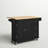 Hardiman 53.75" Kitchen Island with  Locking Wheels-1154830128