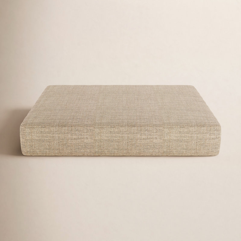 Coussin de siège d'extérieur 3,5 po Sunbrella®, Tissage uni cendre coulée Sunbrella®