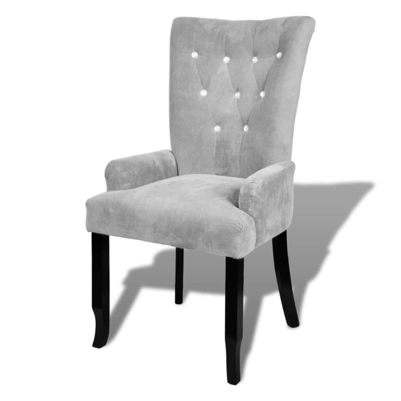 Armchair, Matt Brushed Nickel