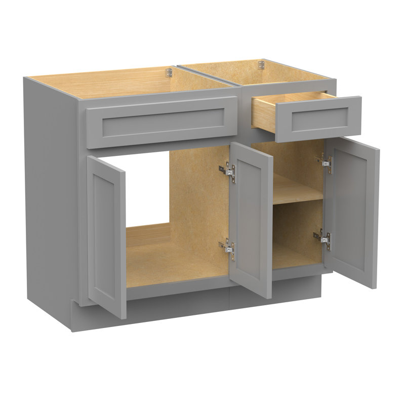 39 base de meuble-lavabo simple 39 seulement, Gris