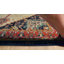 Tapis oriental bleu marine / orange brûlé Ayako-27656482