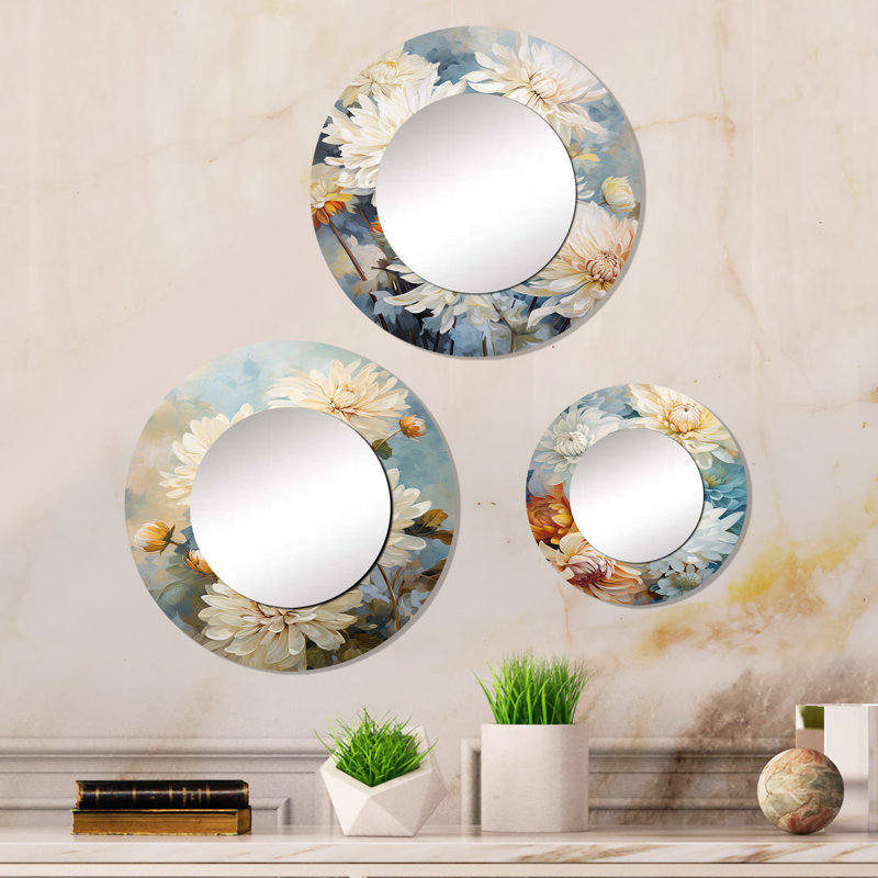Kinberlin Metal Round Mirror