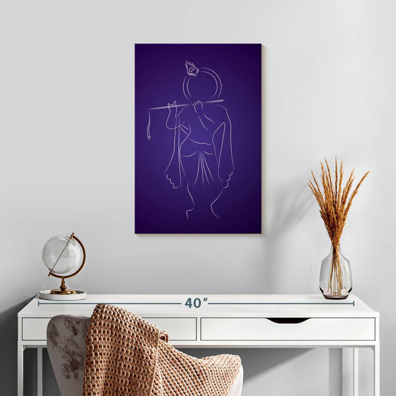 Adella Modern Krishna, 24" H x 16" W