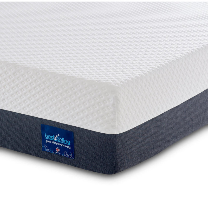 Winksleep 7" Half-Half Premium Cover Memory Foam Mattress with Long-Lasting Support, Double (4'6)