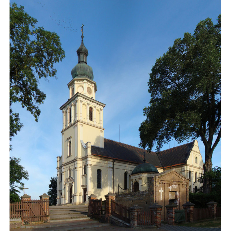 Église St. Mary Magdalene à Pszczew, H 16 po x l 15 po