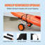 Chariot de kayak en alliage d'aluminium
