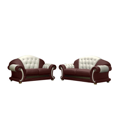 North Carolina 2 - Piece Faux Leather Living Room Set