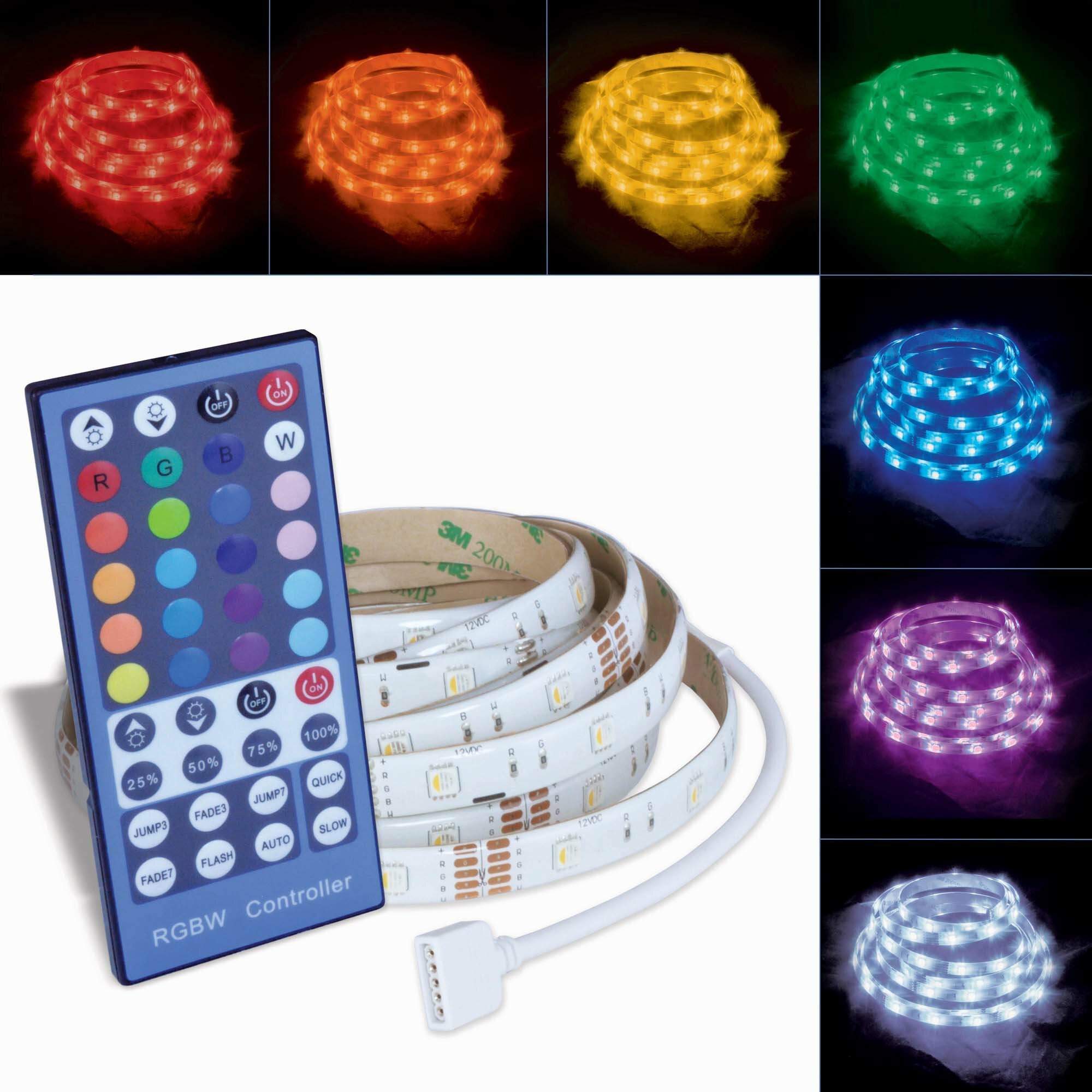 iMounTEK 16.4FT 300 LEDs Strip Lights, SMD5050 RGB Color Changing
