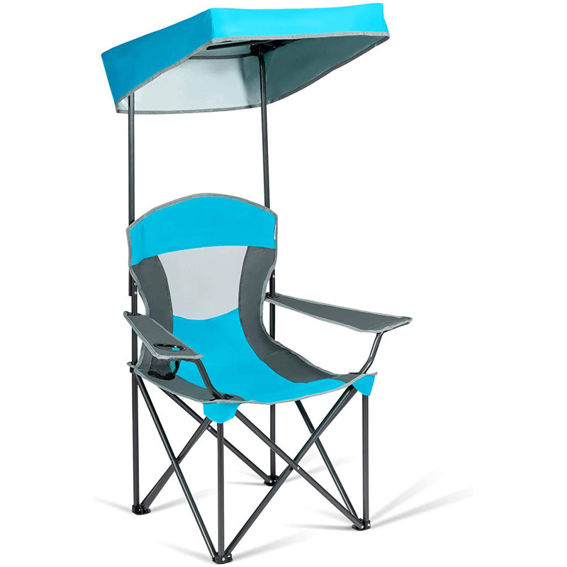 Hundo Folding Camping Chair, Blue