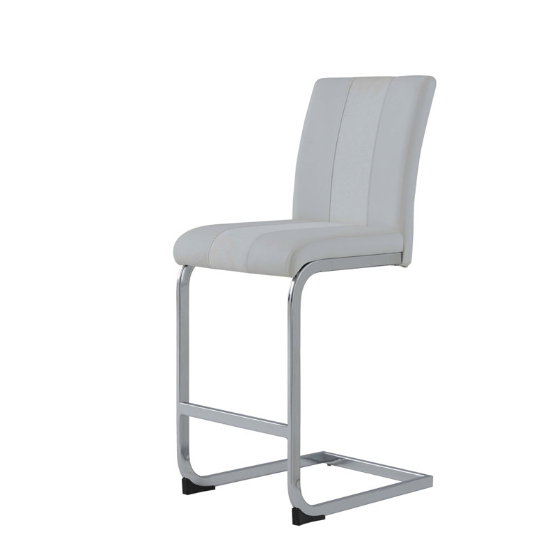 TABOURETS DE LIT BLANC ALTIS (ENSEMBLE DE 4)