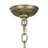 42" Wide Cilindro Hoops Pendant
