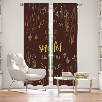 Gennero Room Darkening Curtain Pair