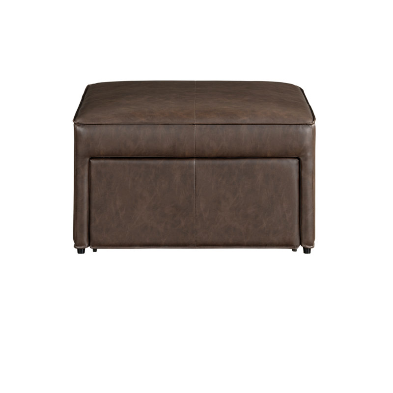 Halsey Storage Ottoman Chestnut, Brown