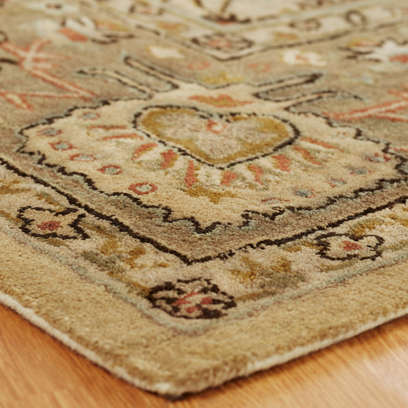 Wool Oriental Indoor Rug, Rectangle 5' x 8'