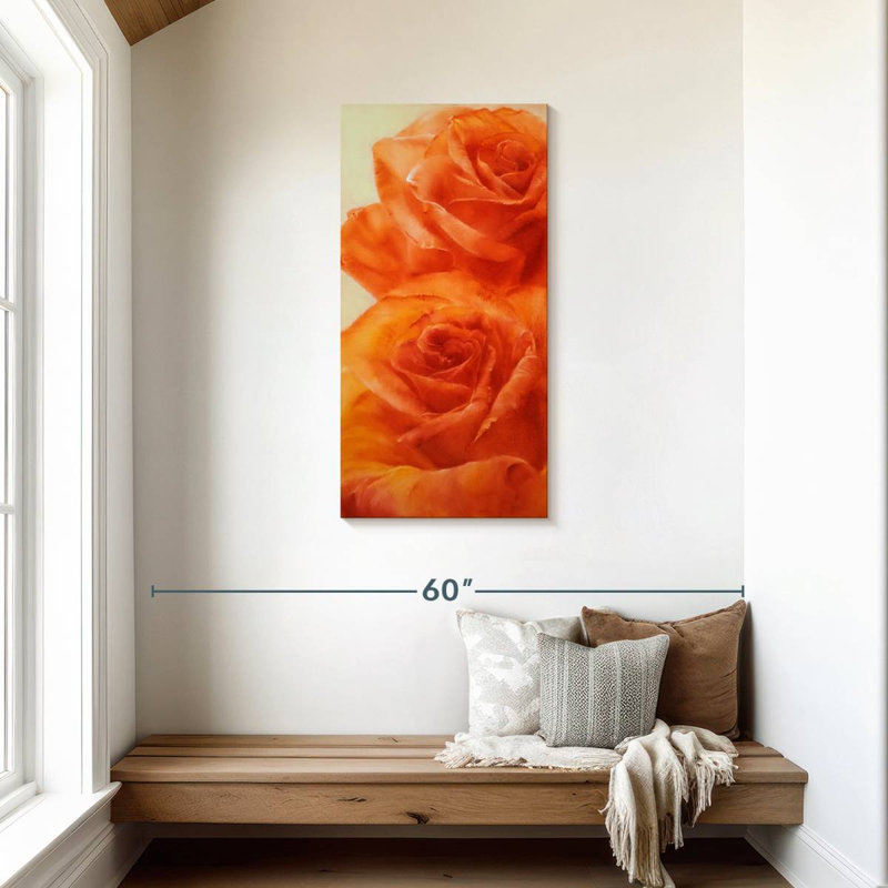Classic Roses, 42" H x 21" W