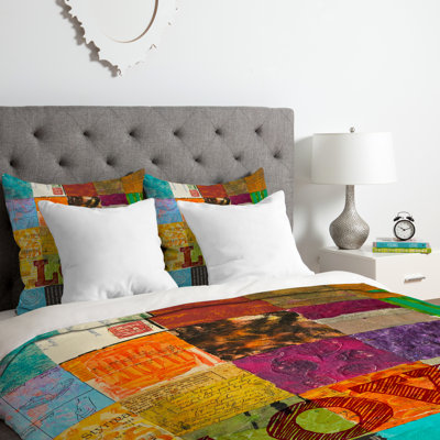 Elizabeth St Hilaire Nelson Polyester Patchwork Duvet Cover