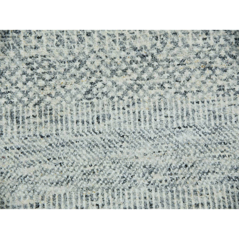 Tapis gris en laine naturel noué à la main 11 pi 10 po x 15 pi 2C6A01FF32894A5796AAED26CCAD13FE