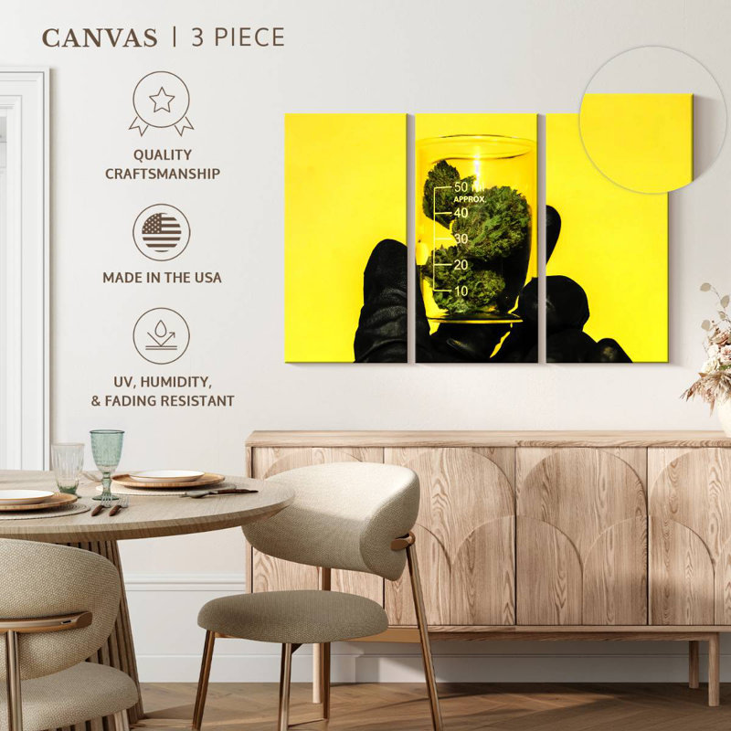 Senne Marijuana Laboratory, 36" H x 57" W