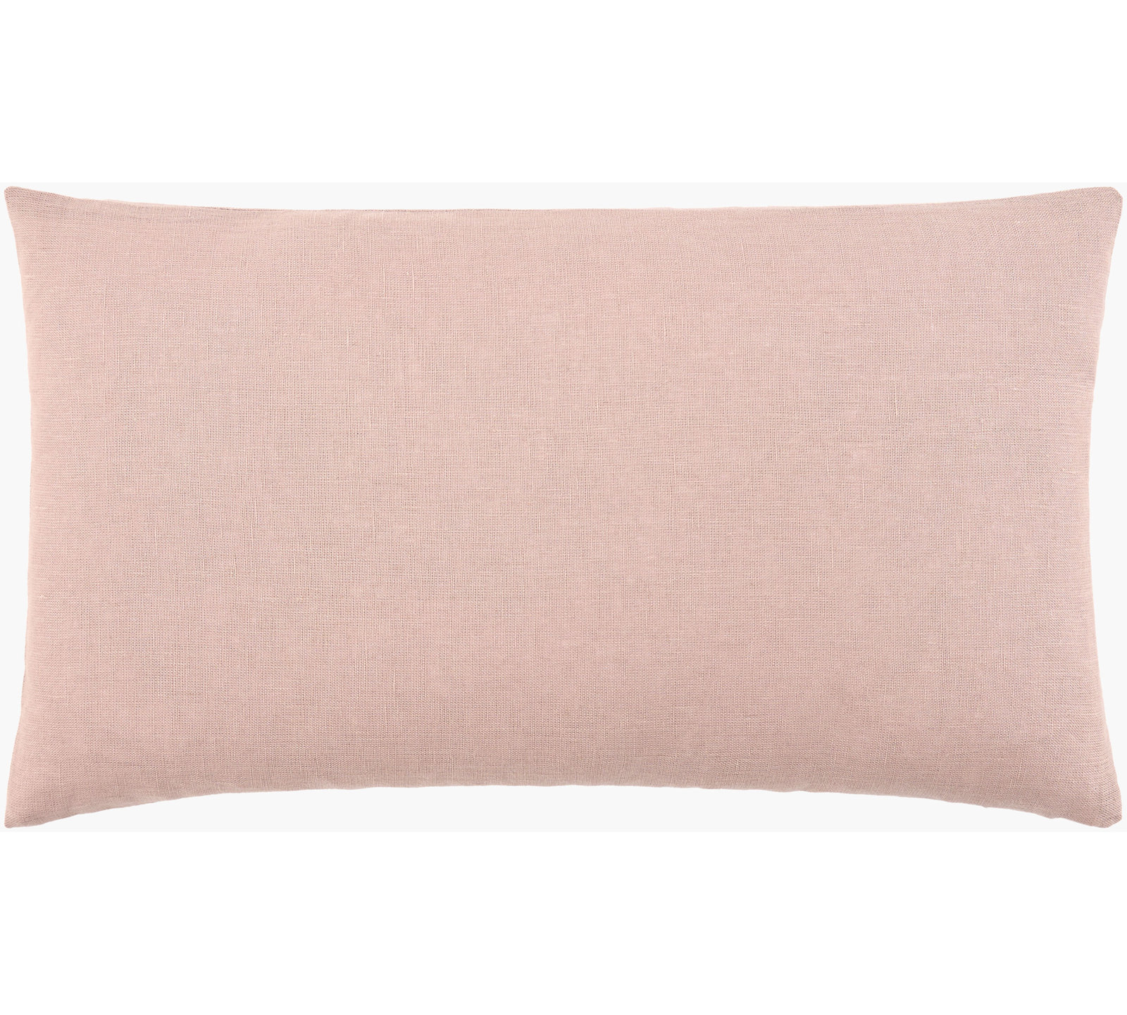 Lanie Accent Pillow, Dark Beige, Duck Down, Rectangle 12"H x 21"W
