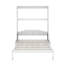 Grand lit escamotable avec coussin-878162193