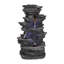 Fontaine d'intérieur à 5 niveaux pour cascade de table