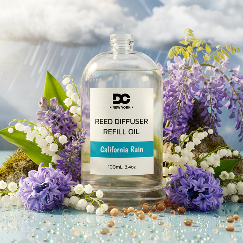Recharge pour diffuseur de roseaux de pluie DANIELLA'S CANDLES California