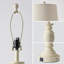 Ensemble de 2 lampes de table Farmhouse Touch avec ports de charge USB, éclairage DEL à intensité variable à 3 voies, comprend des ampoules pour le salon, la chambre à coucher ou le bureau