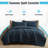 HLC.ME Logan - 3 Piece Quilt Set, Lightweight Bedspread Coverlet Set-101332148-101332145