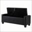 Élégant banc repose-pieds avec rangement en similicuir pour une utilisation polyvalente dans les chambres à coucher, les salons et les couloirs
