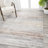 Whitbyston Loom Modern Strie' Gray/Blue/Orange Rug-1191630425