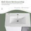 Ensemble de meuble-lavabo mural double 72 po avec lavabo en céramique et petite tablette de rangement 72 po-1399198452