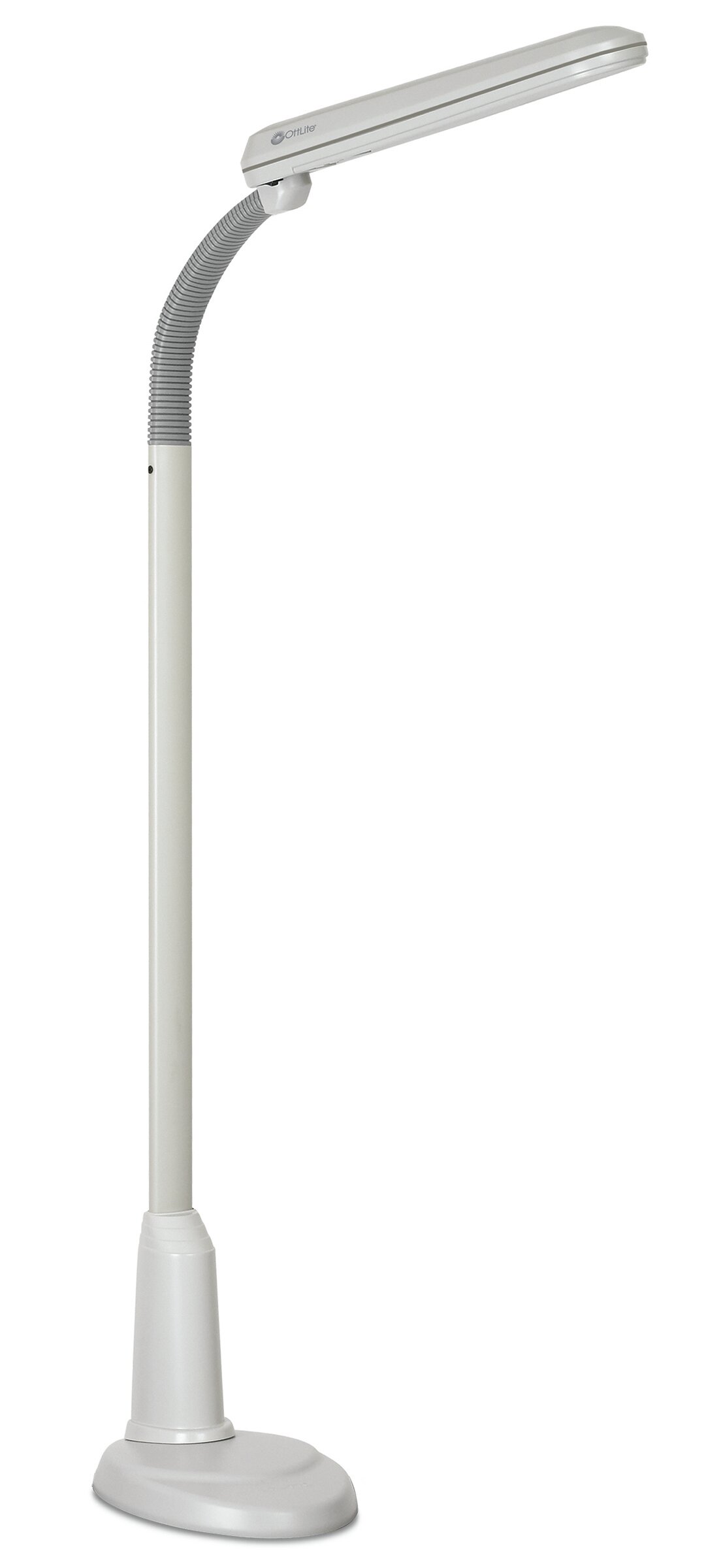 OttLite Standing Floor Lamp Adjustable Neck, Craft Plus, 24wLamp for Bright Natural  Daylight  Reviews Wayfair