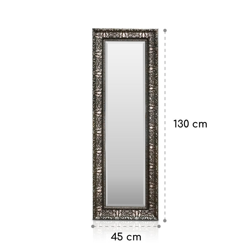 Solid Wood Rectangle Wall Mirror
