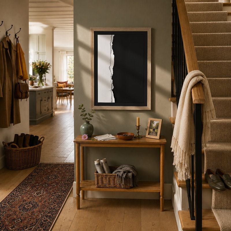 Fractured Division Minimalist - Print, A1 - 84.1 x 59.4 cm, Oak