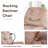360° Swivel Velvet Recliner Chair Oversized With Mobile Phone Holder-833740519