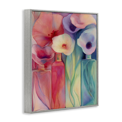 Petal Logic Gradient Framed Giclee, design by Annabelle Hall