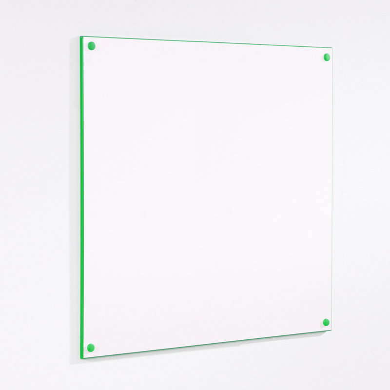 Wall Mounted Whiteboard, 90 cm H x 120 cm W, Green