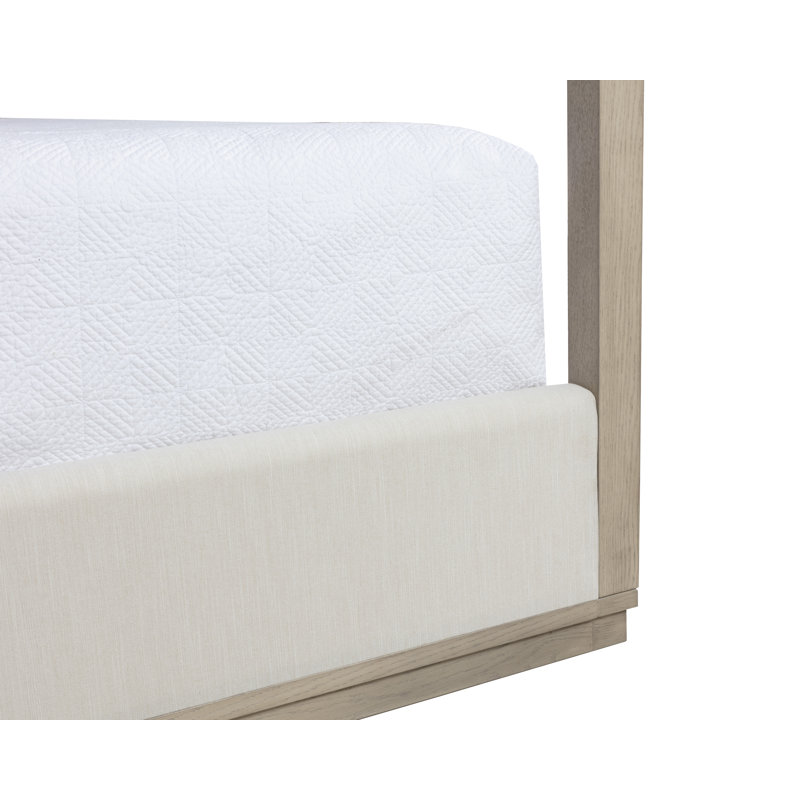 HOYOS Upholstered Canopy Bed