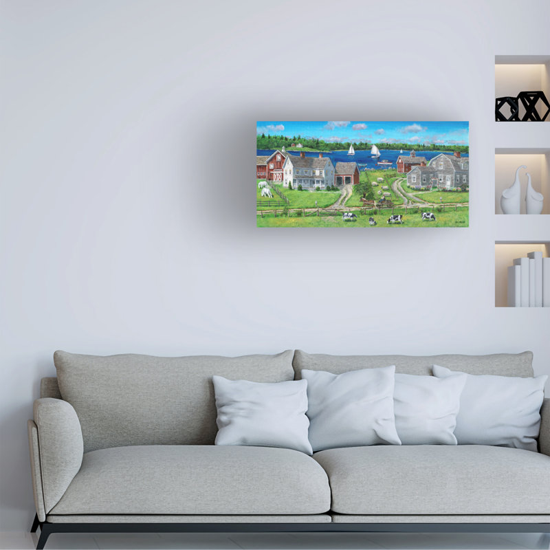 Art sur toile Bob Fair Bay Road, H 10 po x l 19 po