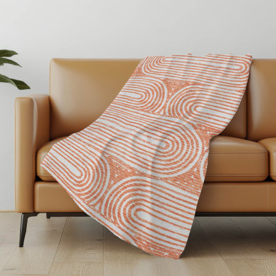 Jeté Art déco en sherpa Addison