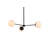 Caisha 3 - Light Dimmable Sputnik Modern Linear Chandelier-1312247086