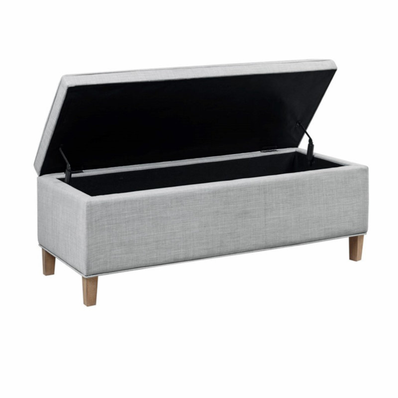 Banc de rangement rembourré Mairianne