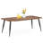 Metal Base Dining Table-2038437384