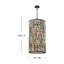 Gemma 6 - Light Shaded Drum Pendant