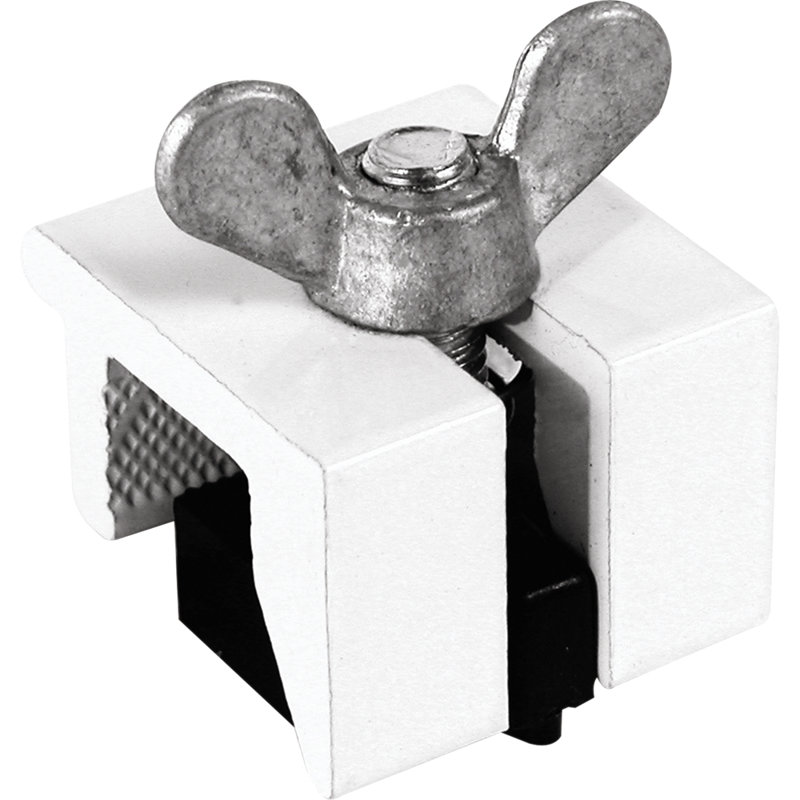Prime-Line Non-Marring Sliding Window Lock, White Finish